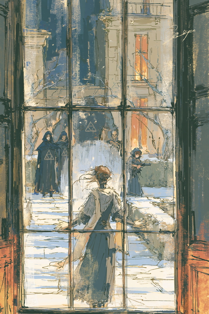 Rose, defending the Shade manor from Odin’s clerics.